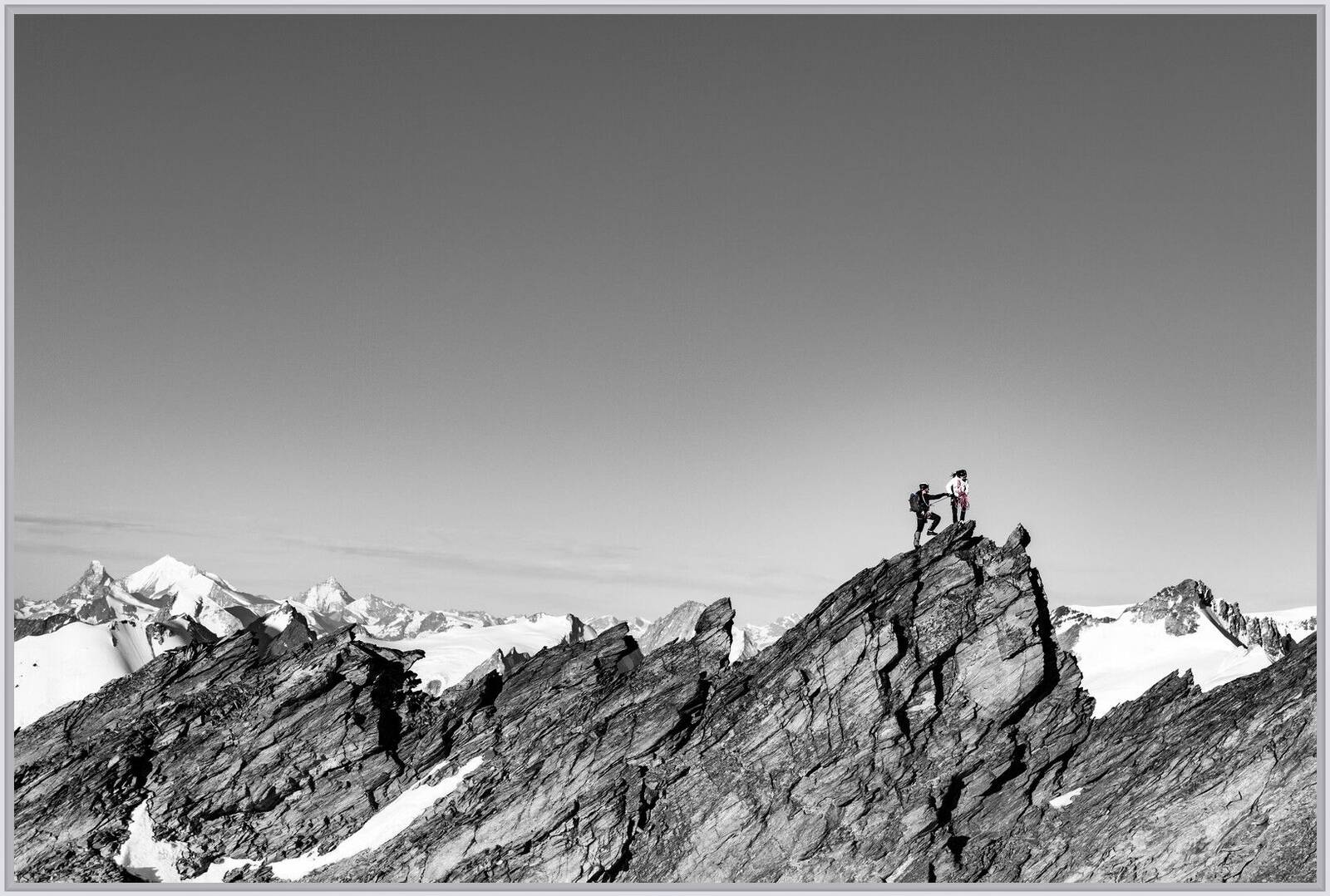 Trugberg I, Berner Oberland, Aletschgebiet, Schweiz / Thomas Senf by Mammut Collection - Open Edition.