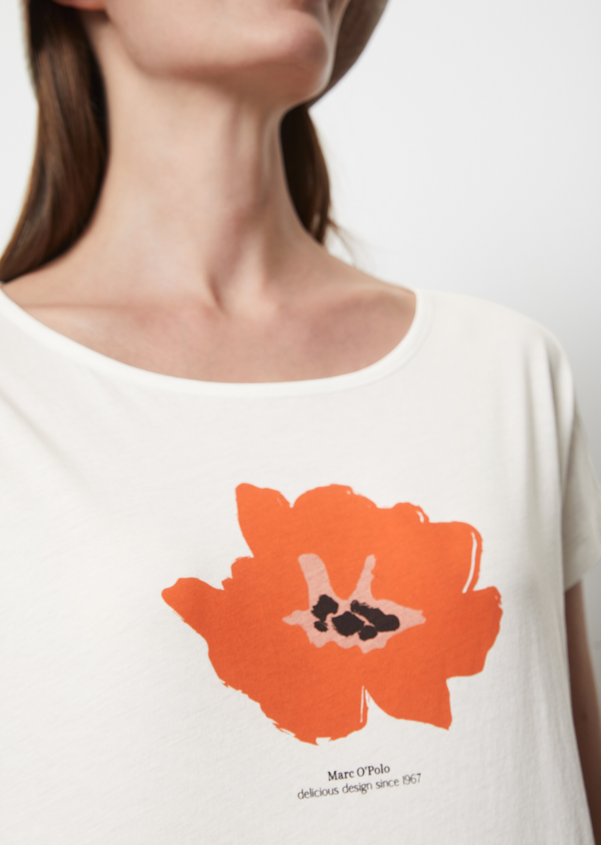 T-Shirt relaxedaus leichtem Single Jersey