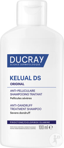 Ducray Kelual Ds Shampoing Traitant Pellicules Sévères & Démangeaisons 100ml