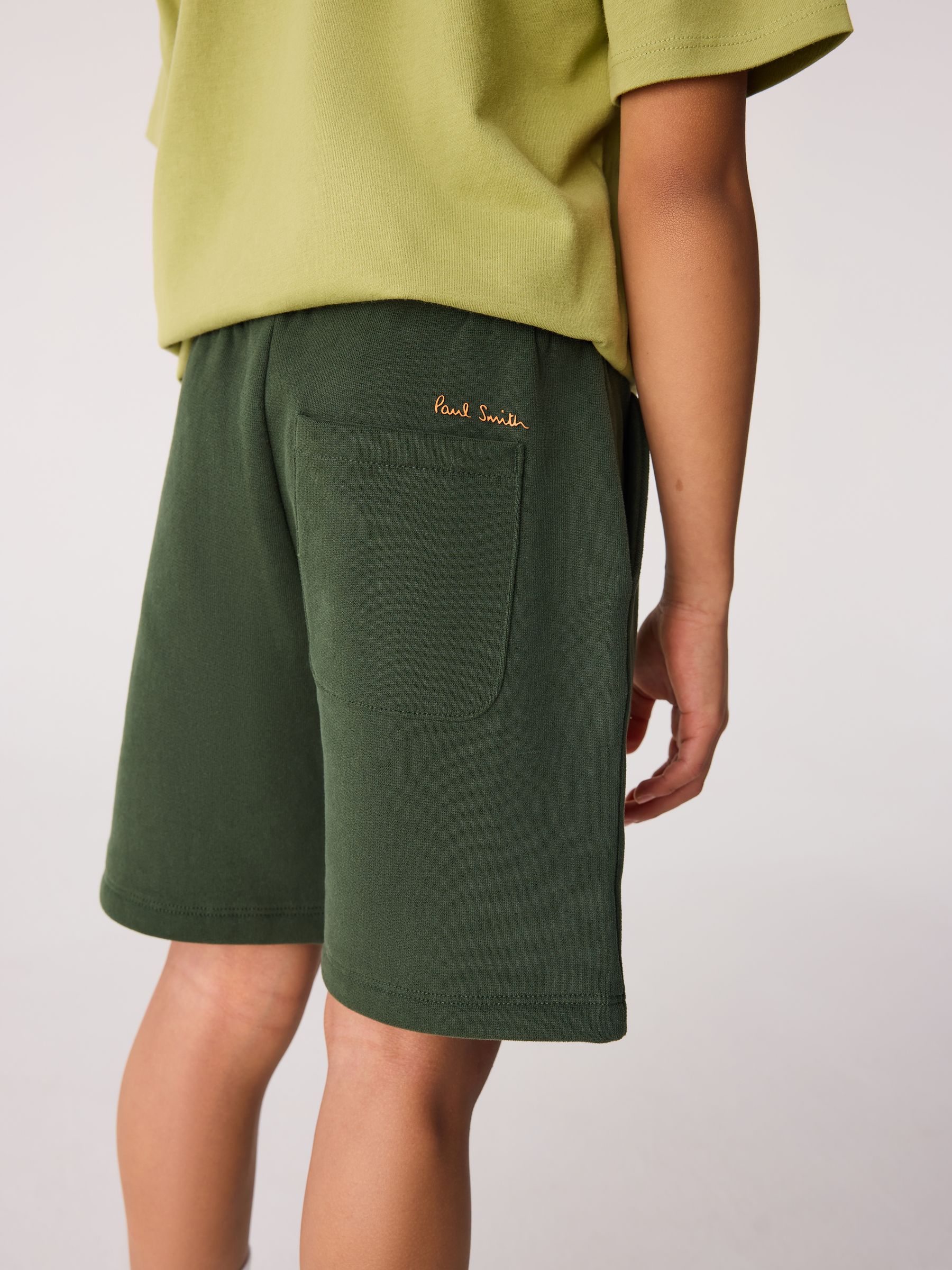 Groen - Paul Smith Junior set van top en shorts voor jongens