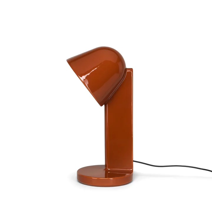 Flos - Céramique Down Tischleuchte, rust red