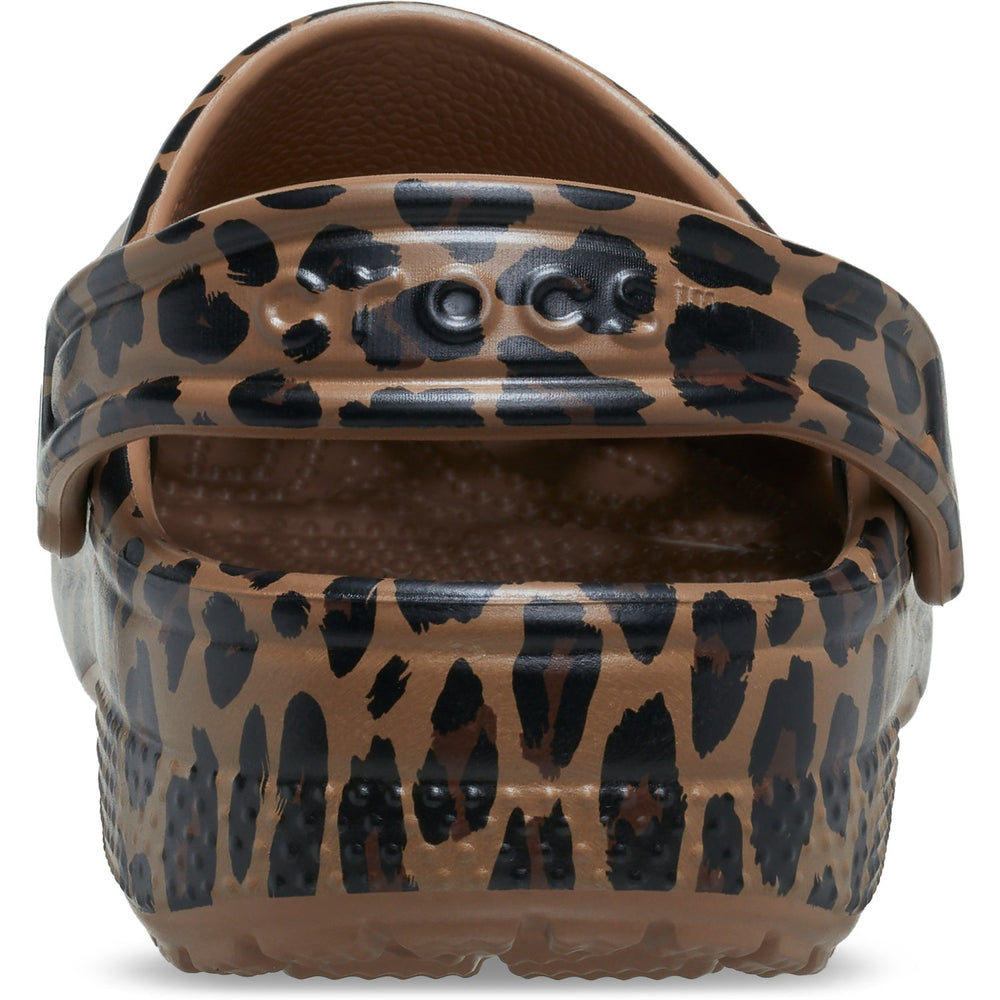 Køb Crocs Sepia/Leopard Classic Animal Clog