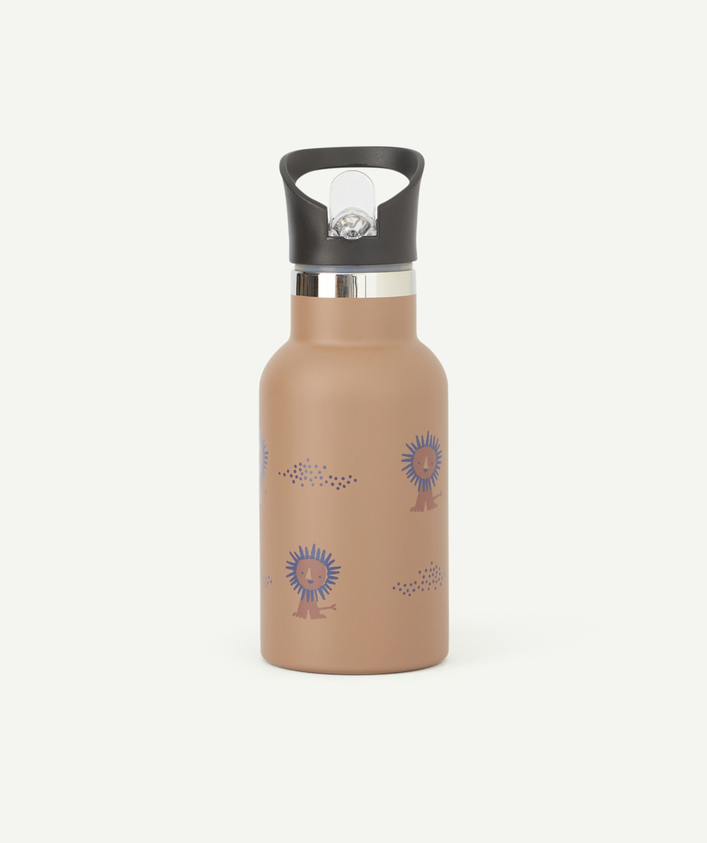 FRESKGOURDE ORANGE MOTIFS LION 350ML ENFANT