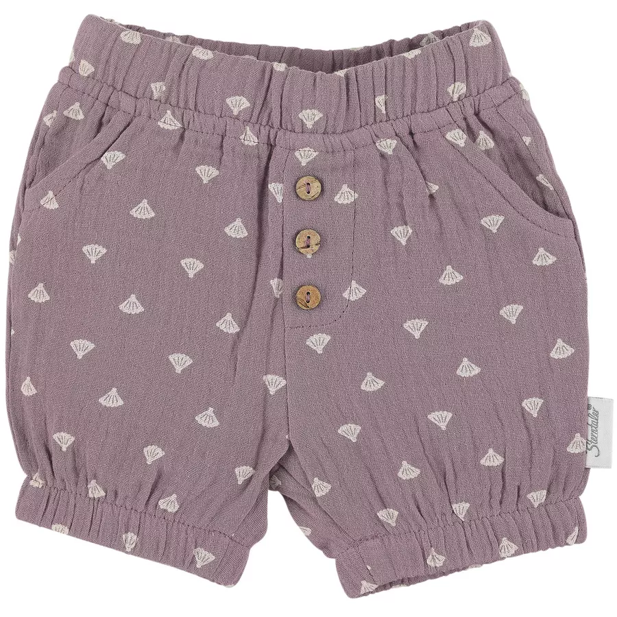 Sterntaler Set Shirt+kurze Hose Muschel lila