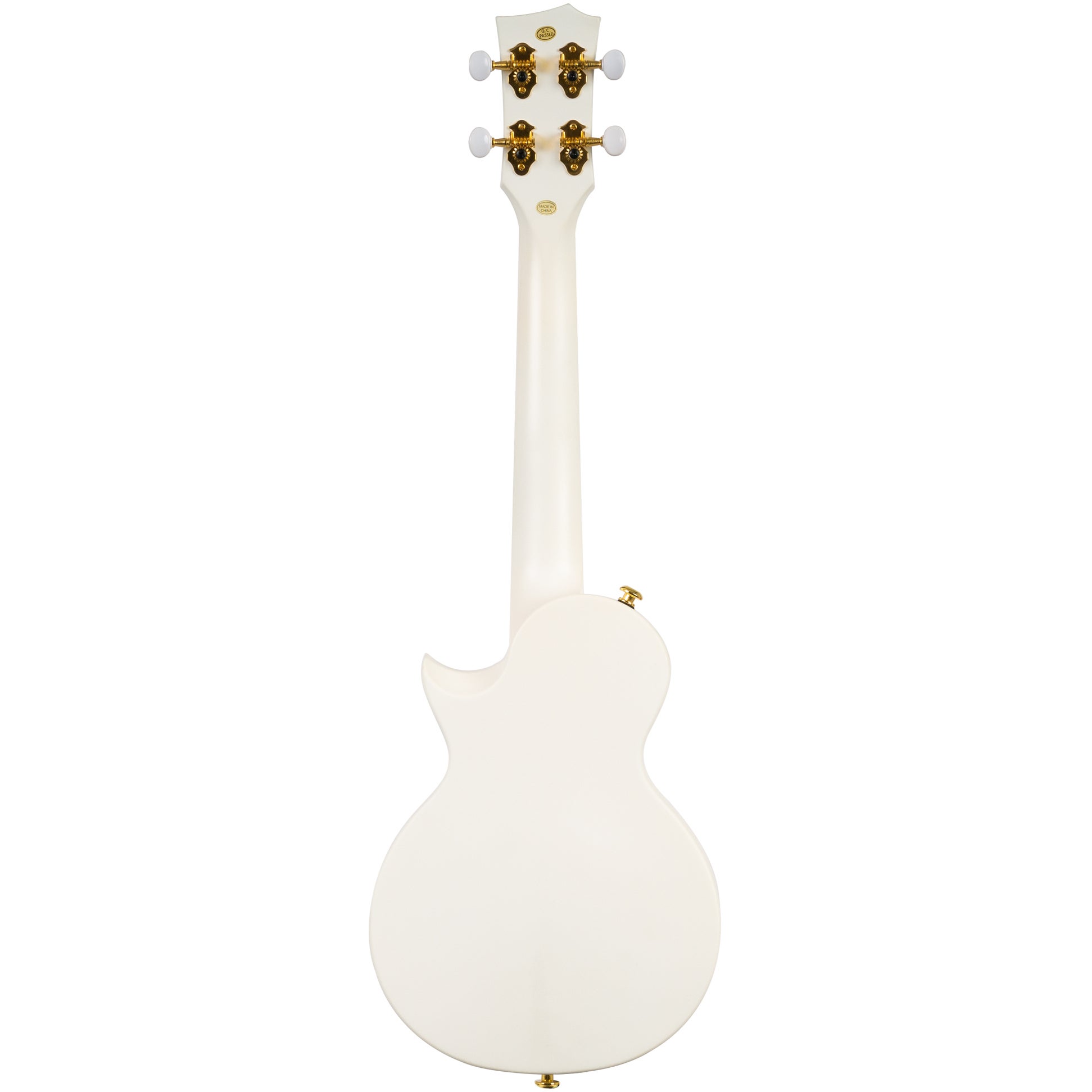 Cascha HH 2286 carbon fiber concert ukelele set wit