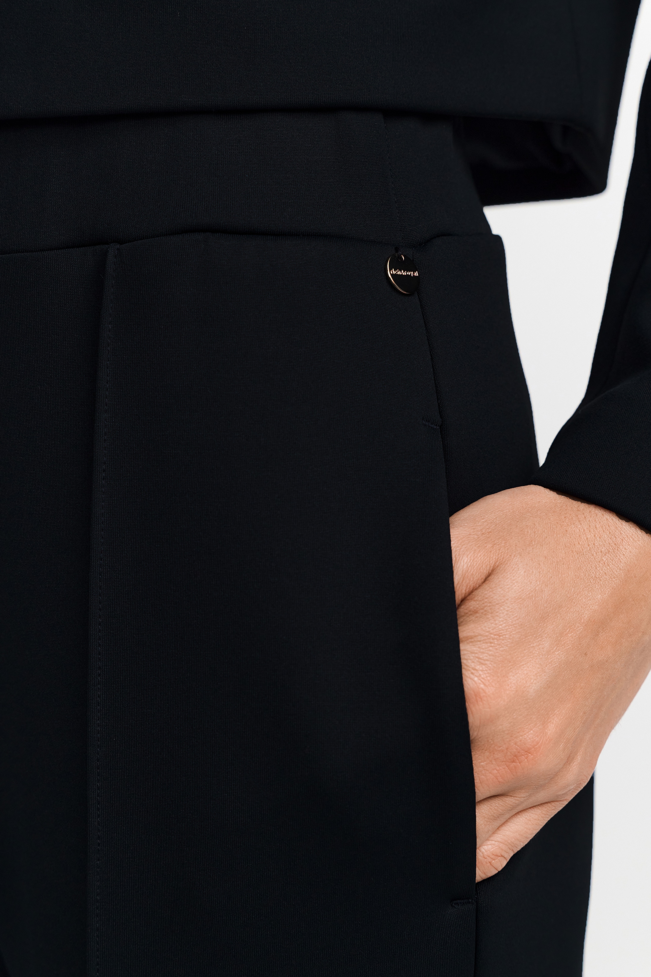 RICHROYAL Bügelfaltenhose  Mit elastischem Bund