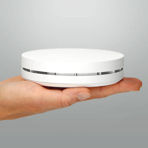 Compacte design rookmelder met 10 jaar batterij Alecto SA300 Wit