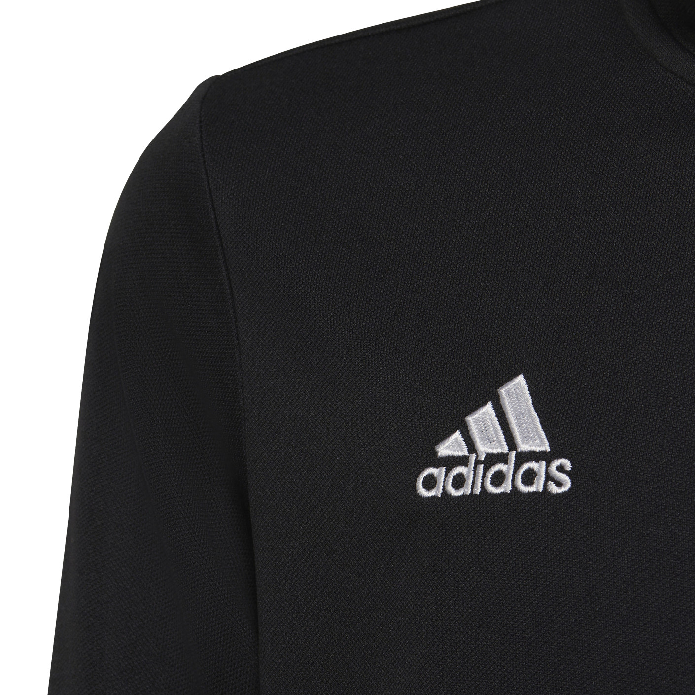 adidas Entrada 22 Full-Zip Trainingspak Kids Zwart Wit