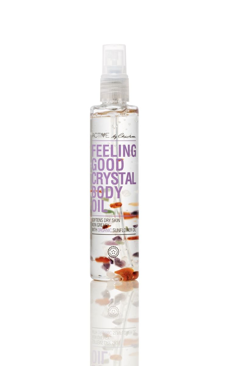 Active By Charlotte Feeling Good Crystal Body Oil - 150 ml.