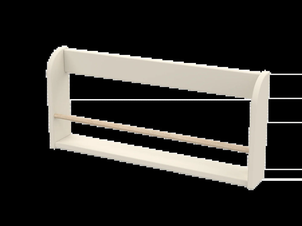 Køb FLEXA Creme DOTS Boghylde 75x10x34,5 cm
