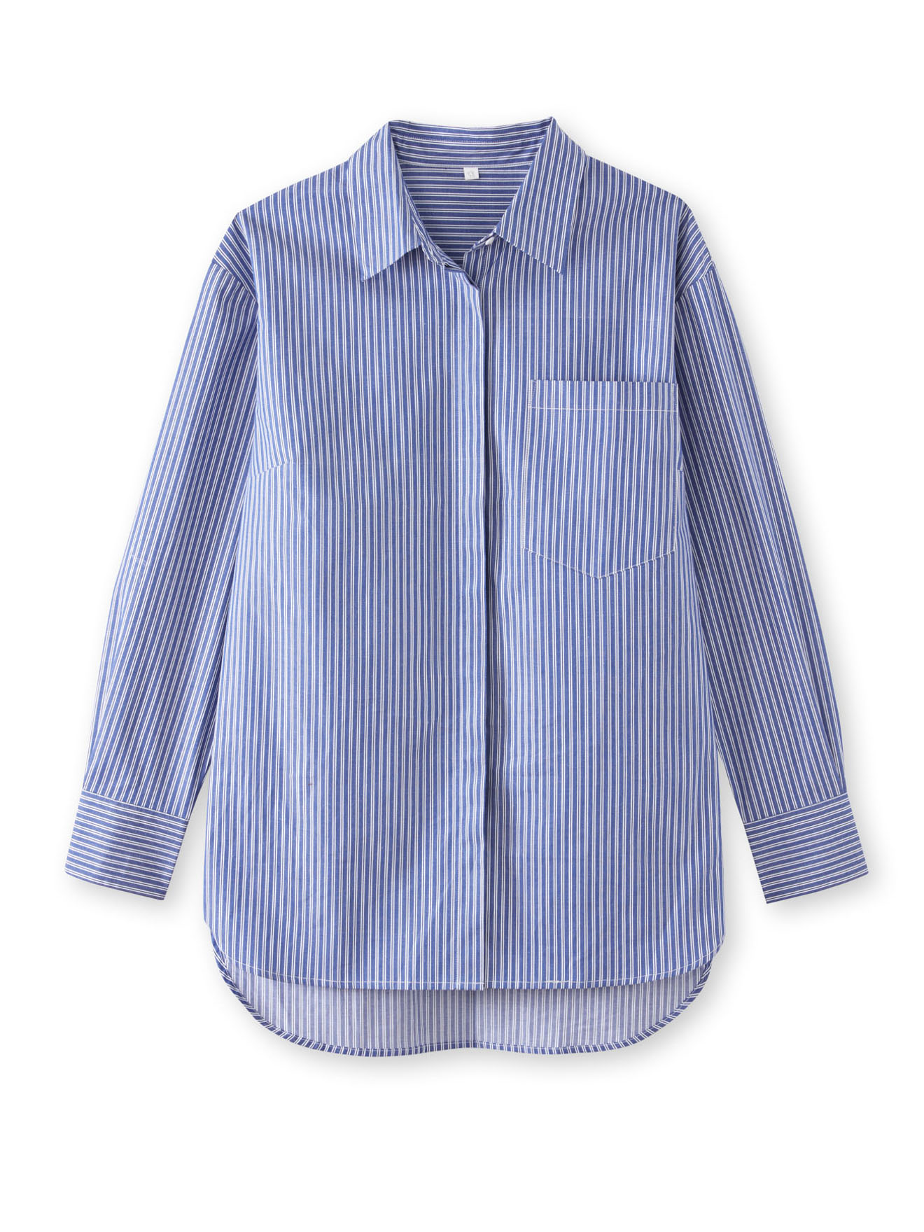 Chemisier ample pur coton