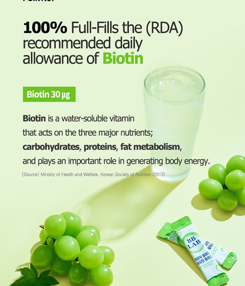 Nutrione - BB LAB Laagmoleculair Collageen Biotine Plus