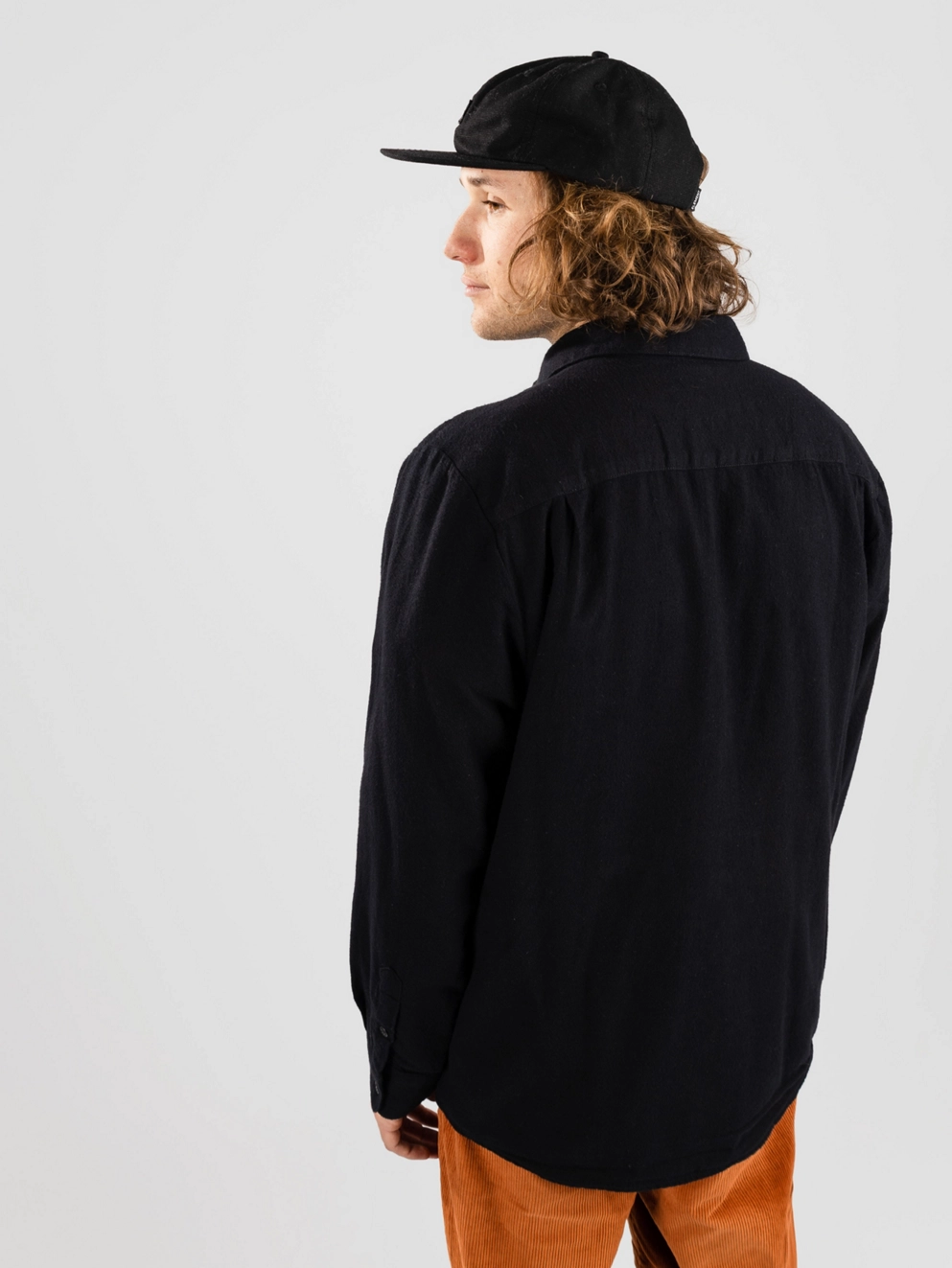 Volcom Caden Solid Shirt black