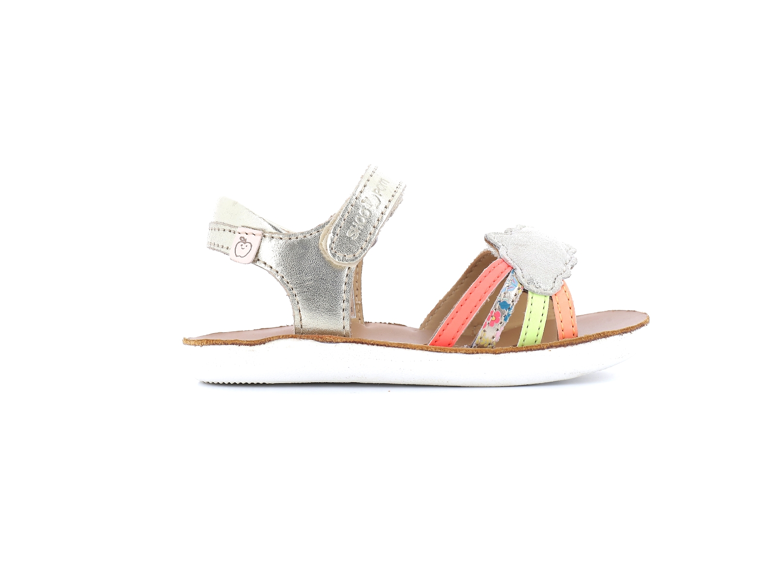 Shoopom-GOA MULTI Cuir Platine