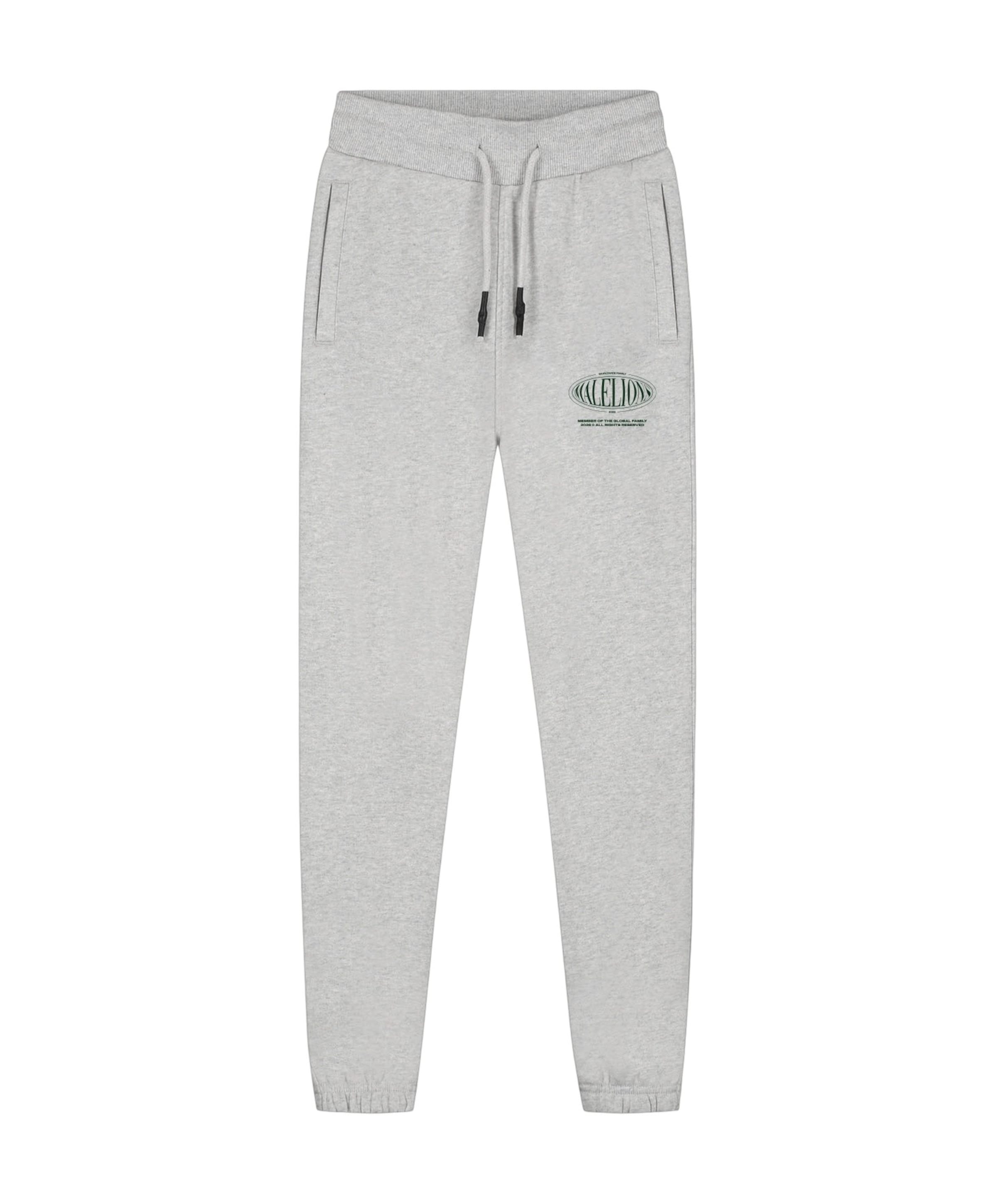 Malelions Malelions Junior Lifestyle Sweatpants jongens broek grijs