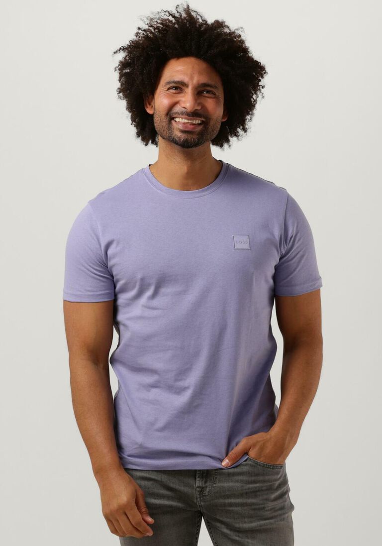 BOSS paarse boss t-shirt tales