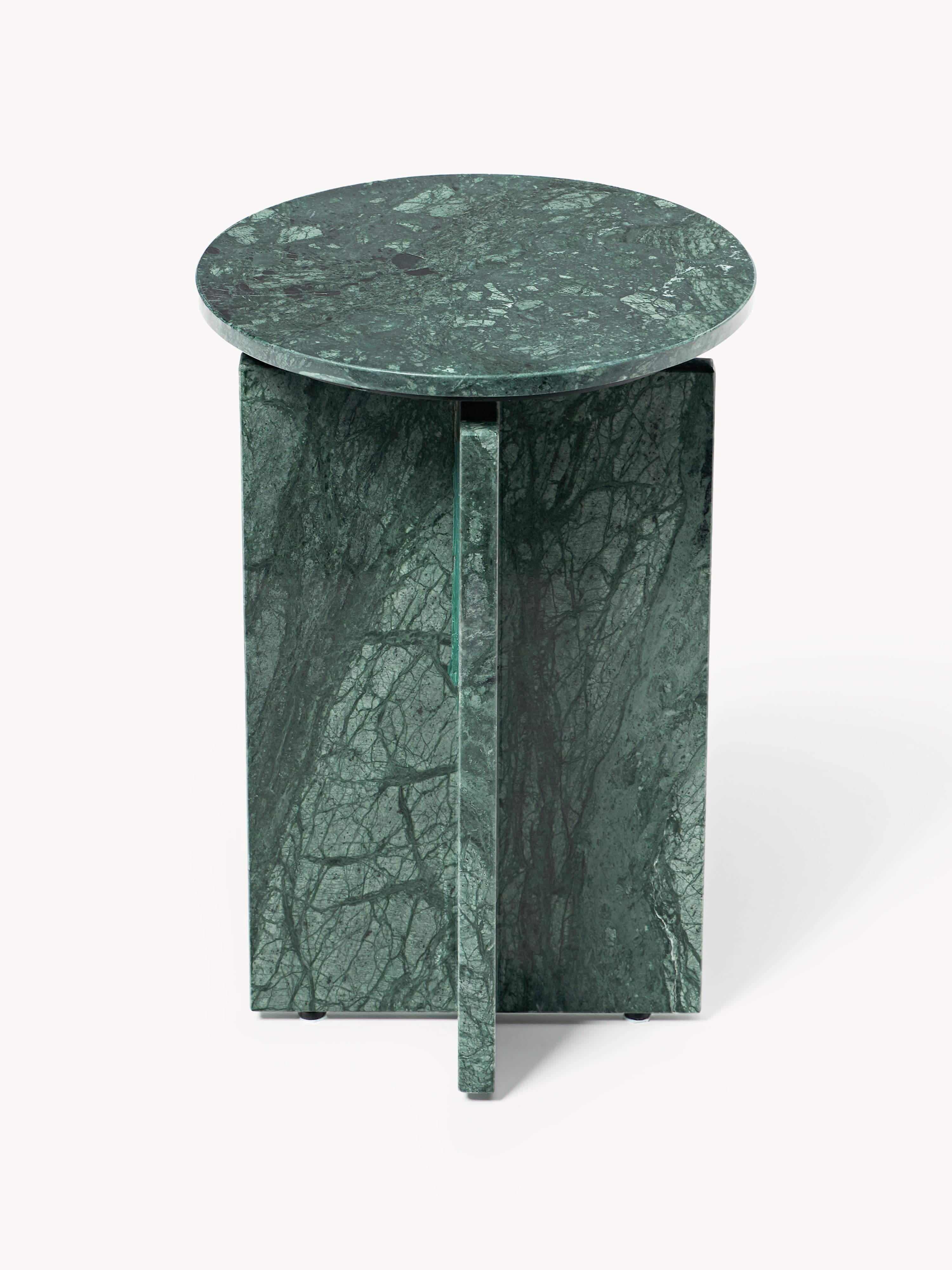 Ronde bijzettafel Marisa van marmer