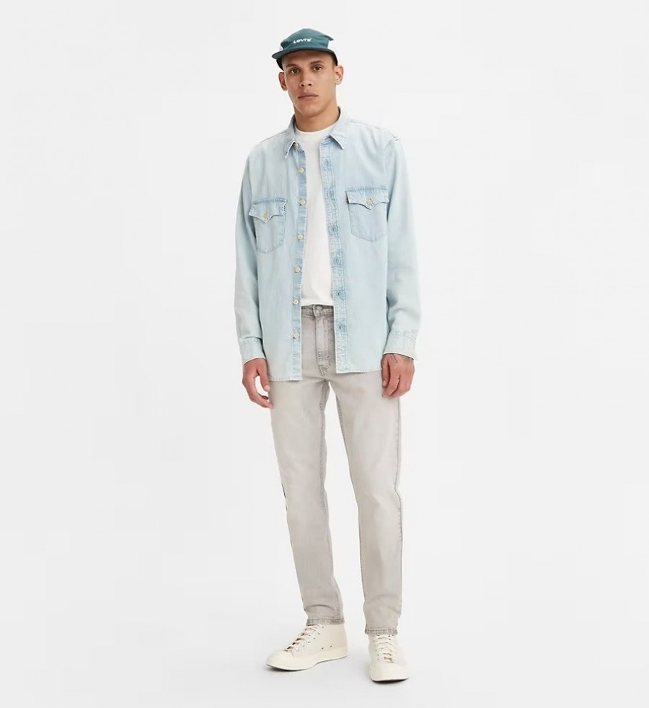 Calça jeans Levi's 512 Slim Taper cinza