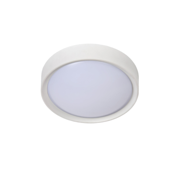 Lucide plafonnière Lex E27 ø 25 cm wit