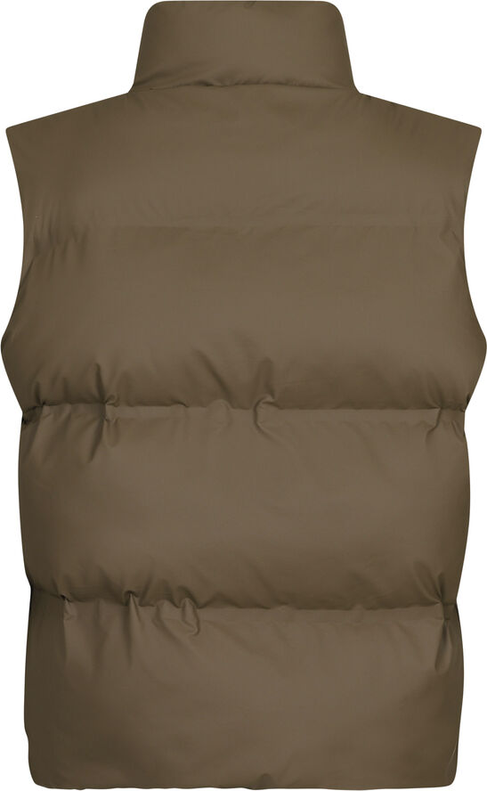 Neo Noir Annike C Water Repellent Puffer Waistcoat Dark taupe