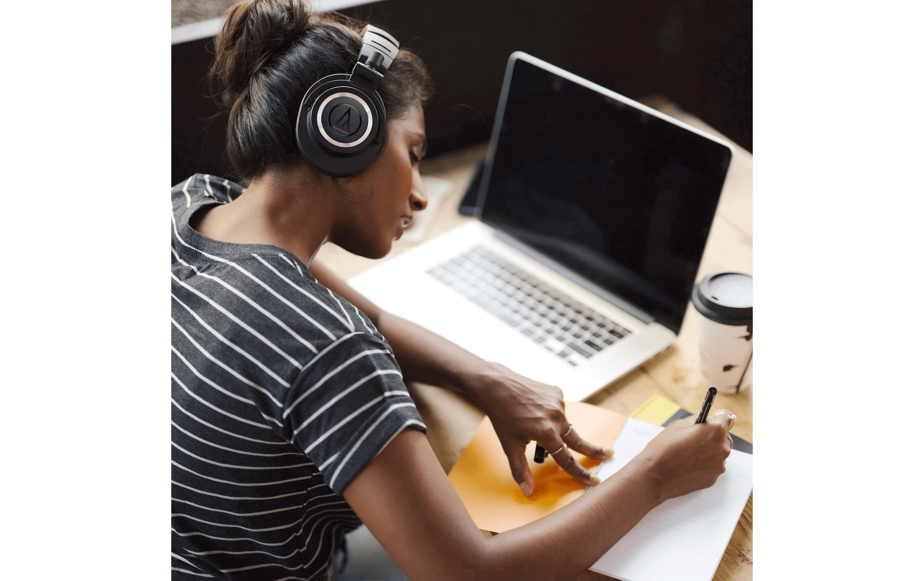 Over-Ear-Kopfhörer ATH-M50xBT2 Schwarz<br>Bluetooth Kopfhörer mit Hi-Fi-Audioqualität