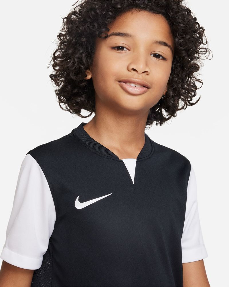 Maillot de football Nike Trophy V Noir pour enfant