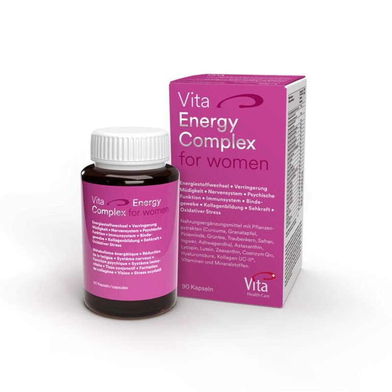 VITA Energy Complex for women<br>90 Stück, Glas, Kapsel