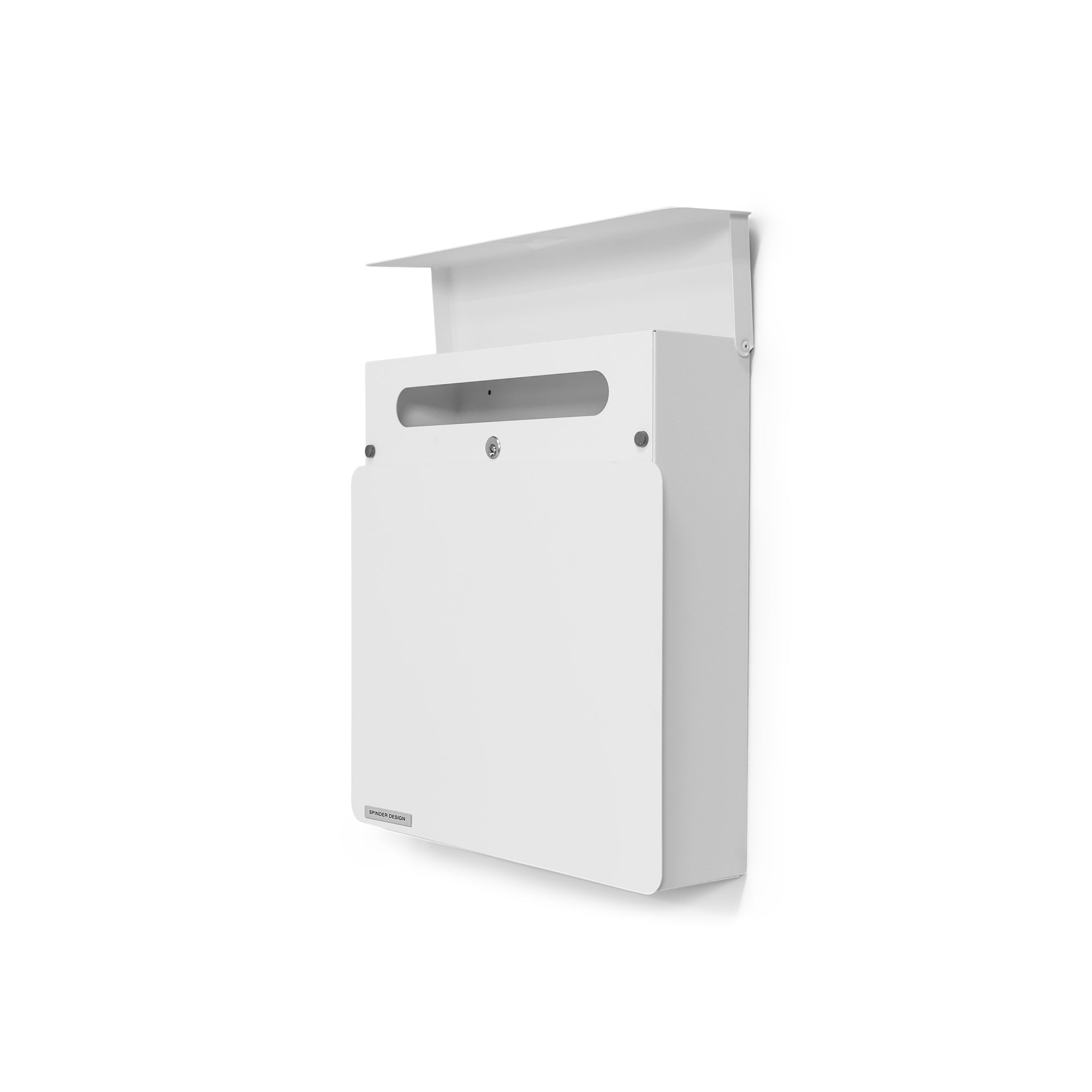 Spinder Design brievenbus Inbox - Wit - incl. sleutel
