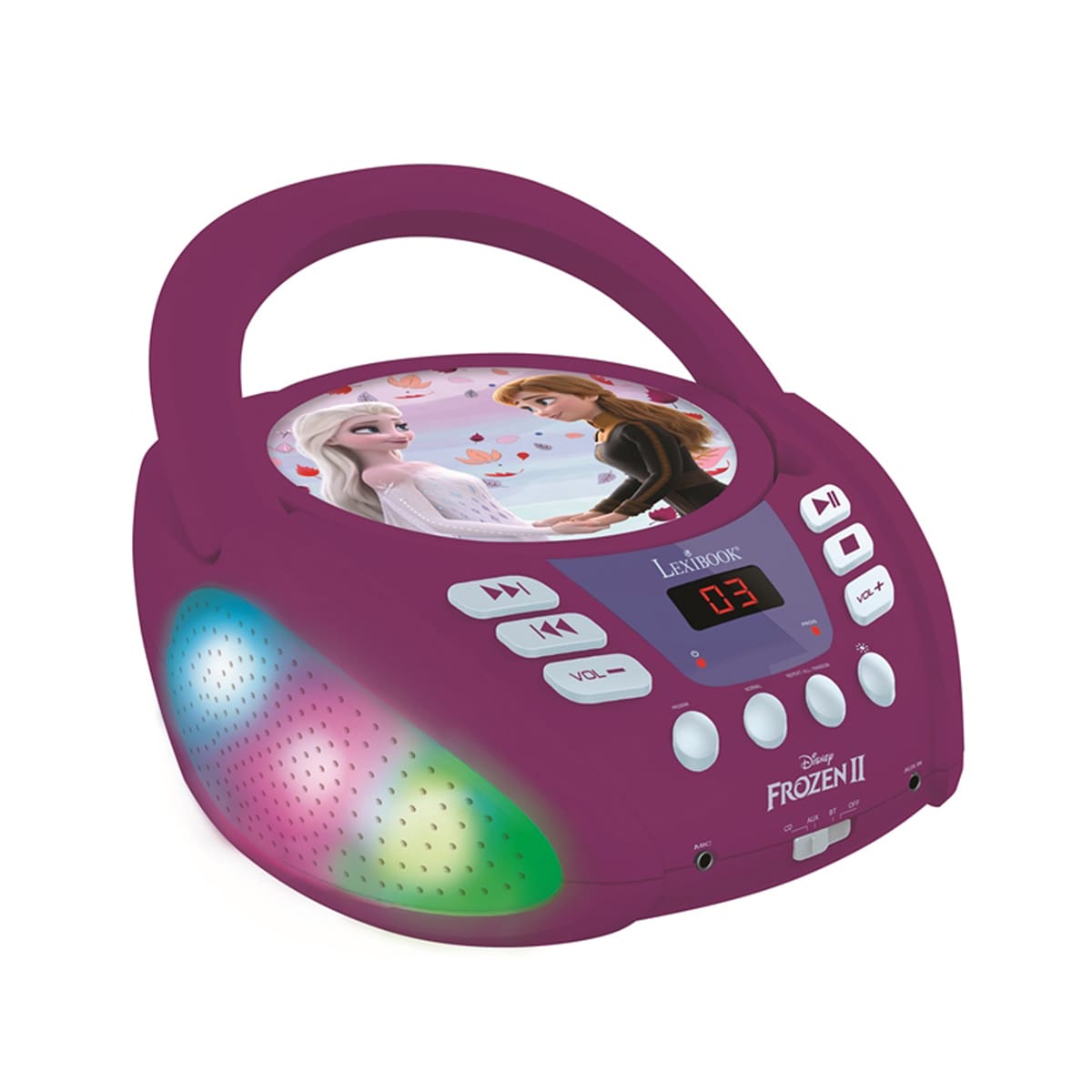 Disney Frozen Bluetooth CD-spiller med lys
