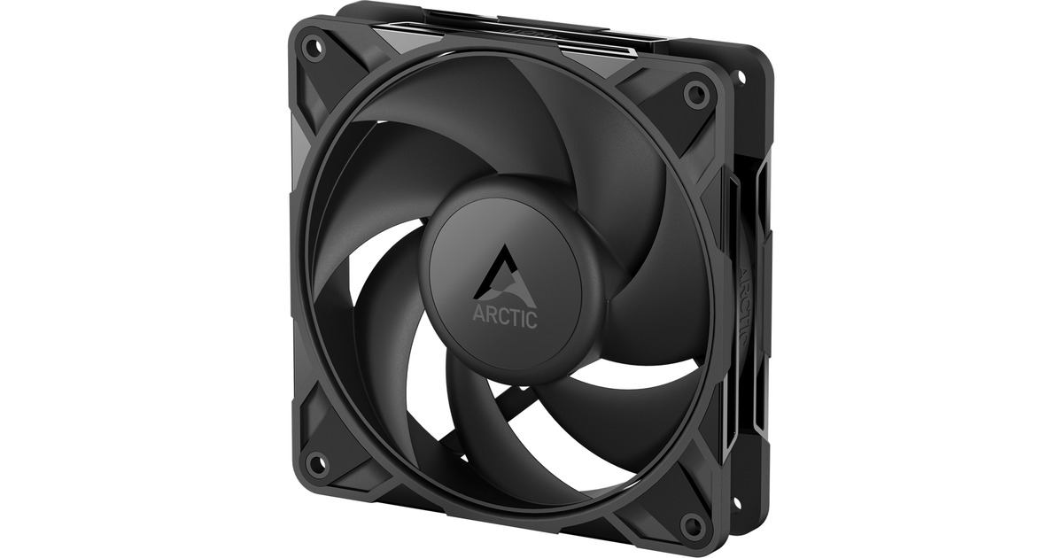 ARCTICP12 Pro PST CO case fan  (Zwart, 120 x 120 x 25 mm, PWM)