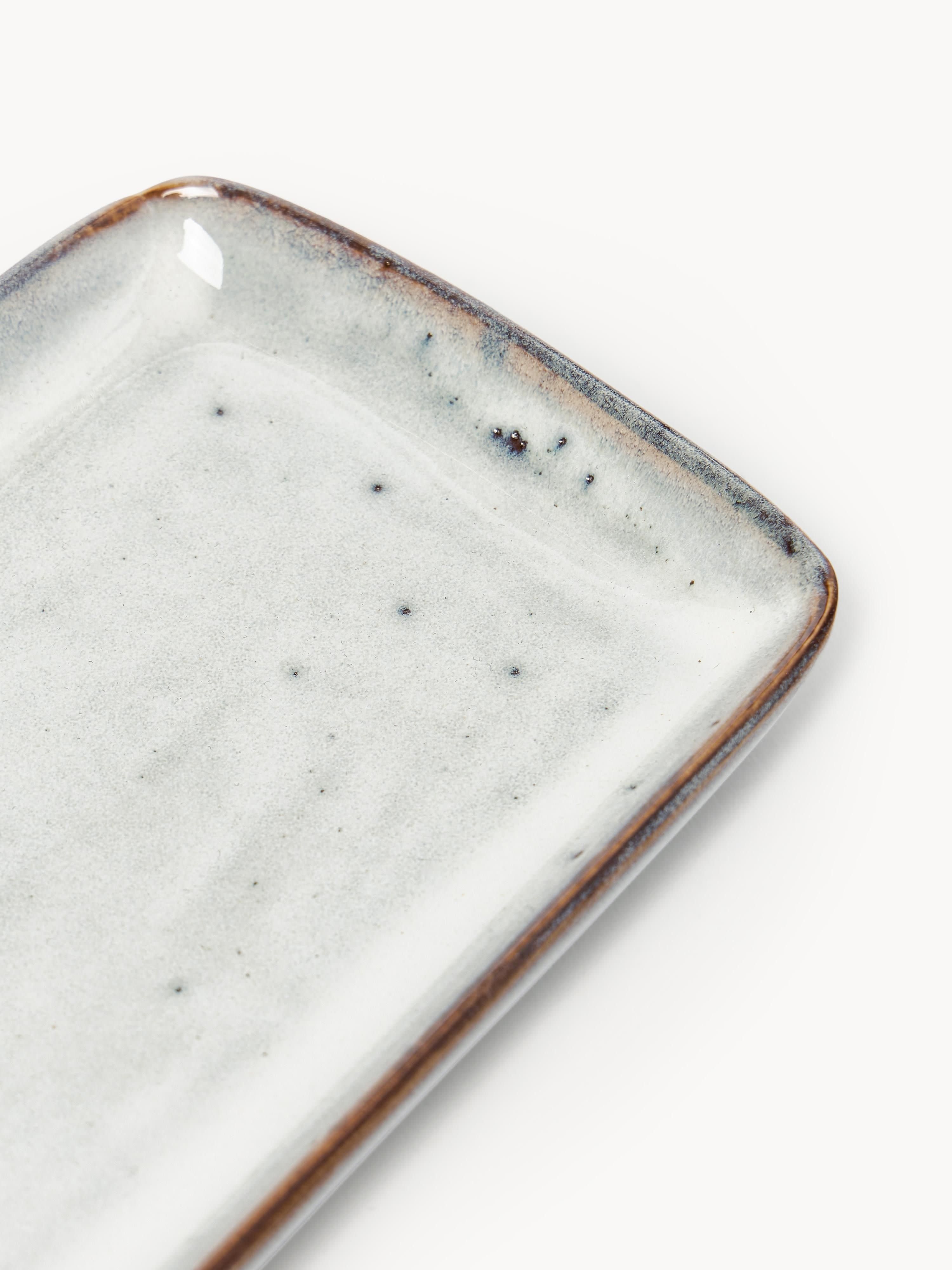Handgemaakte serveerbord Nordic Sand