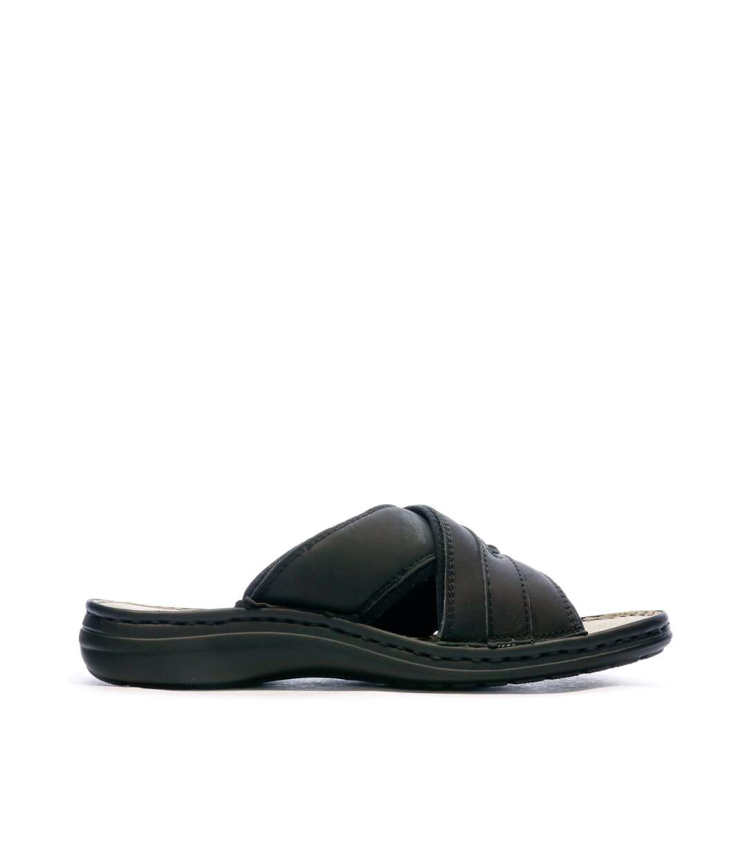 Sandales Noir Homme TBS Mule Cuir