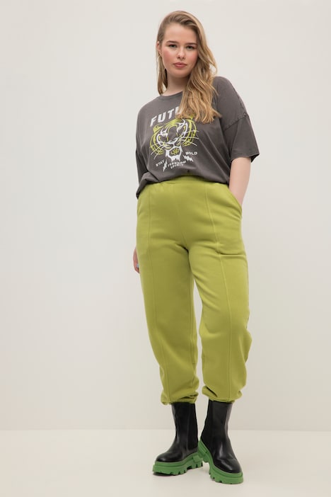 Sweathose, Loose Fit, Elastikbund, Taschen