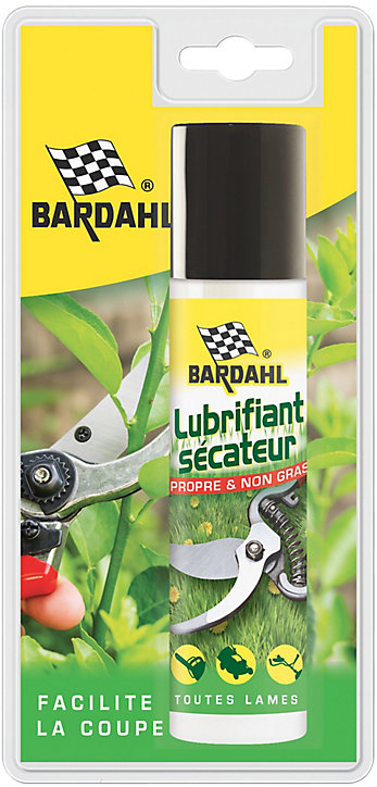 Lubrifiant sécateur Bardahl en aérosol de 75 ml