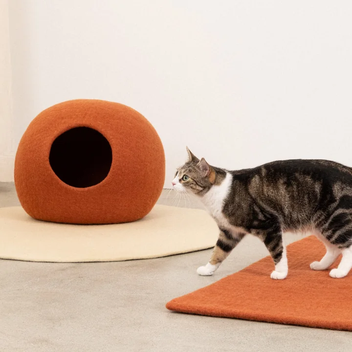 myfelt - Levi Katzenhöhle, beige
