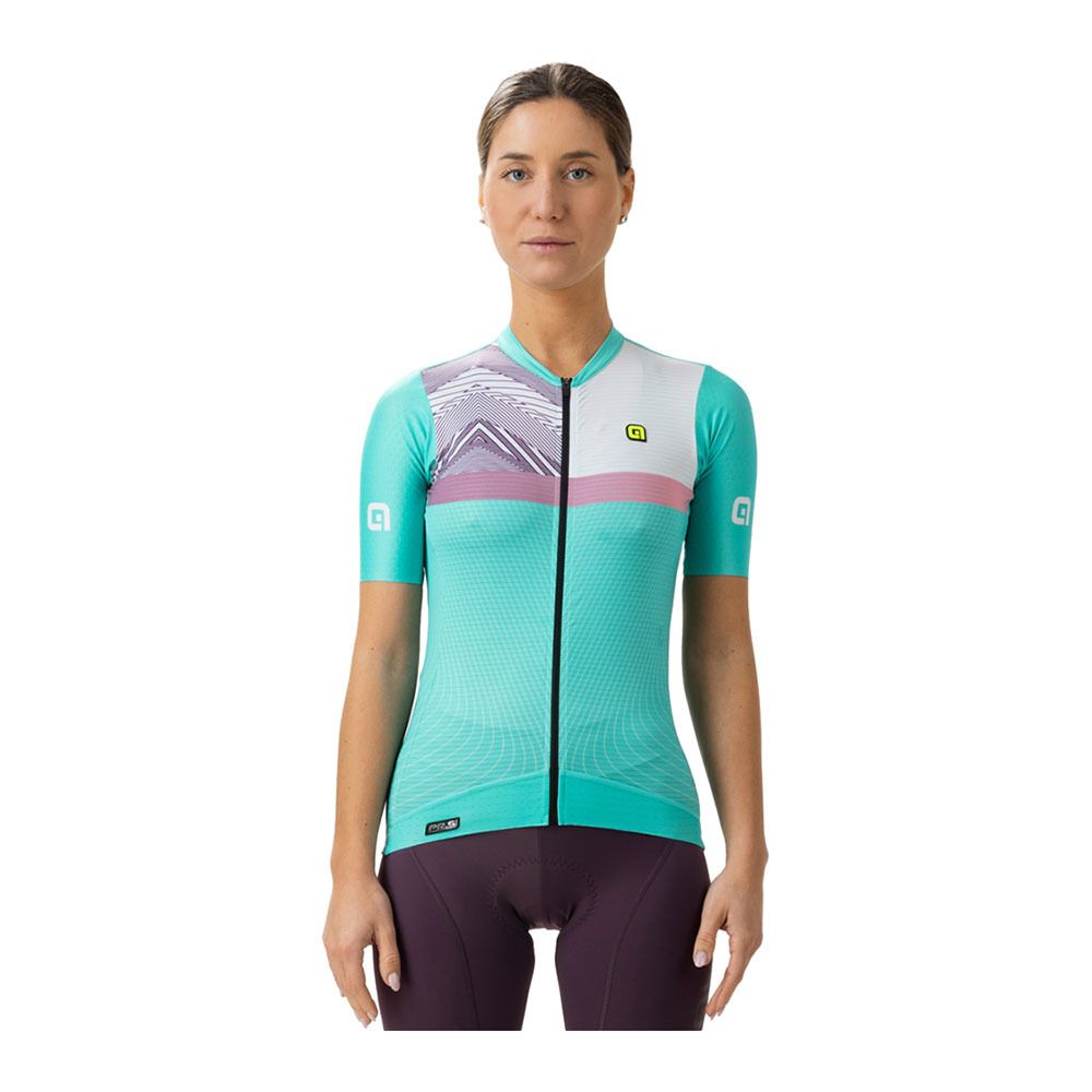 Ale ZIG ZAG - Maillot Femme turquoise