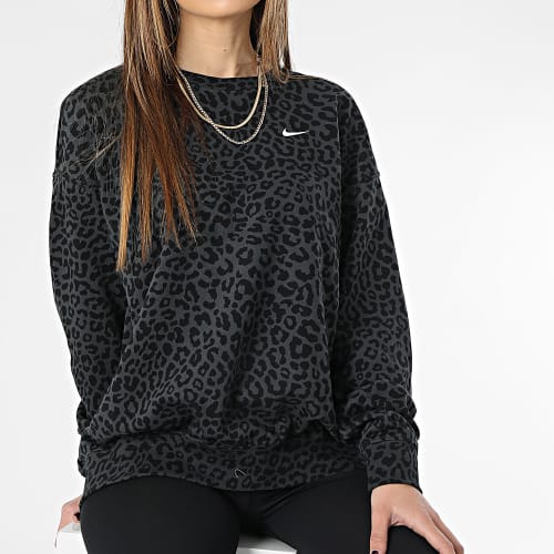 Sweat Crewneck Femme DX0120 Noir