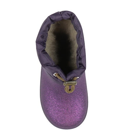 Mikk-Line GummiStøvler m. For - Korte - Nightshade m. Glimmer