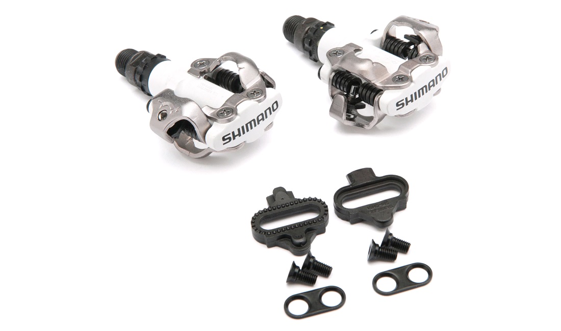 Shimano Pedalsæt MTB PD-M520 SPD Hvid