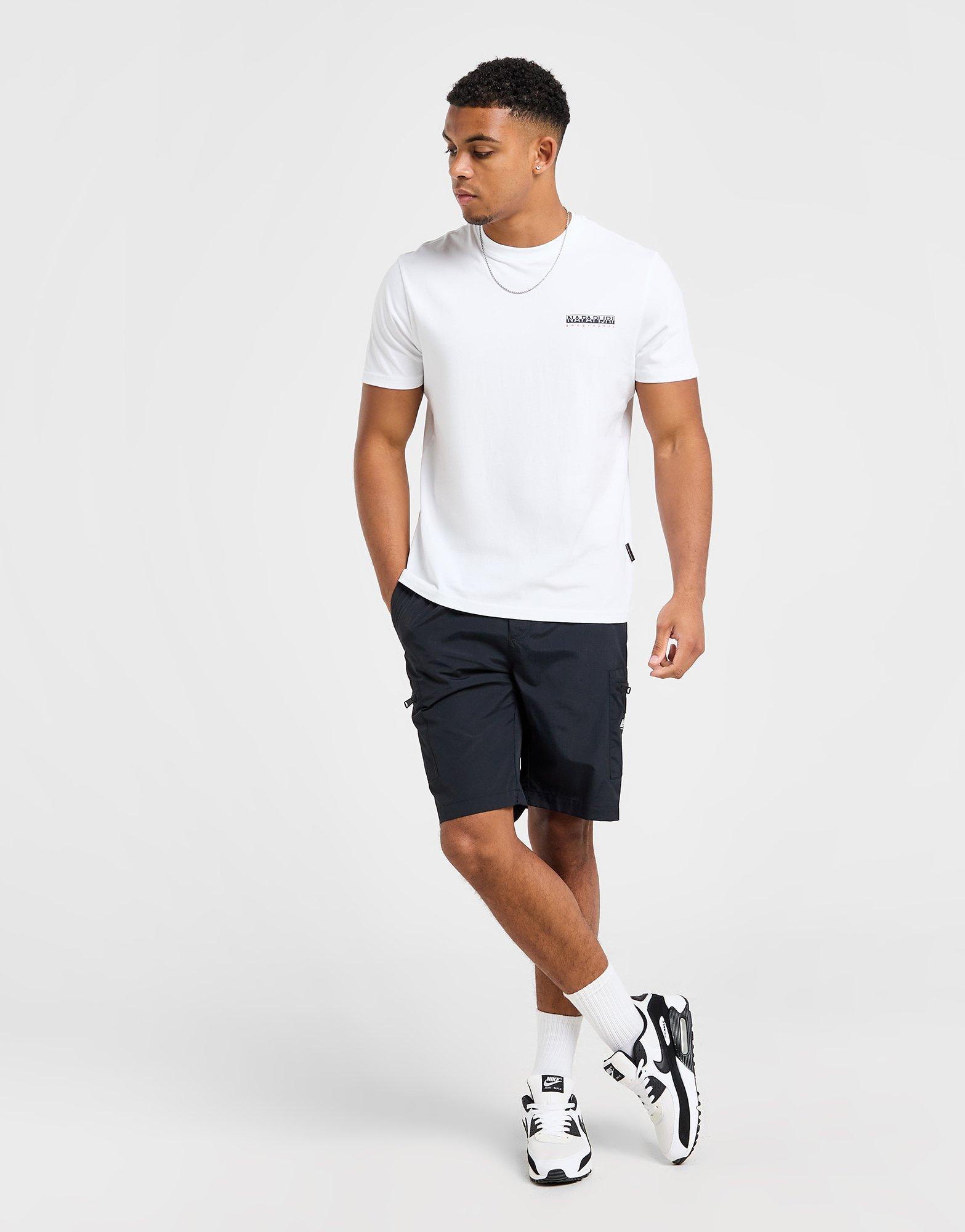 Napapijri T-shirt Photo Imprimé Dos Homme