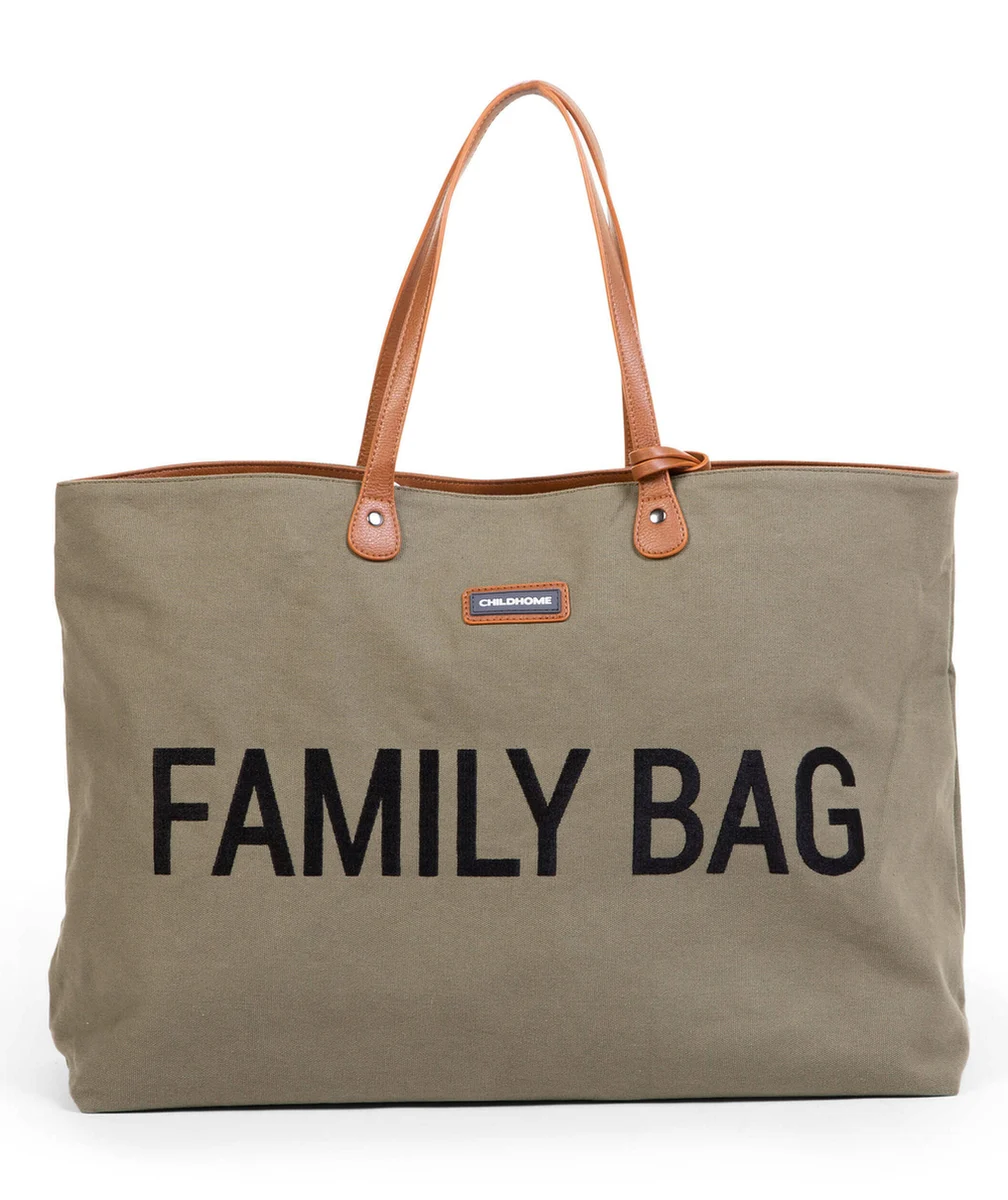 CHILDHOMEFAMILY BAG CANVAS KAKI