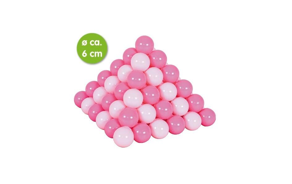 Bälle Pink 100 Stück100 Spielbälle in Pink und Rosa