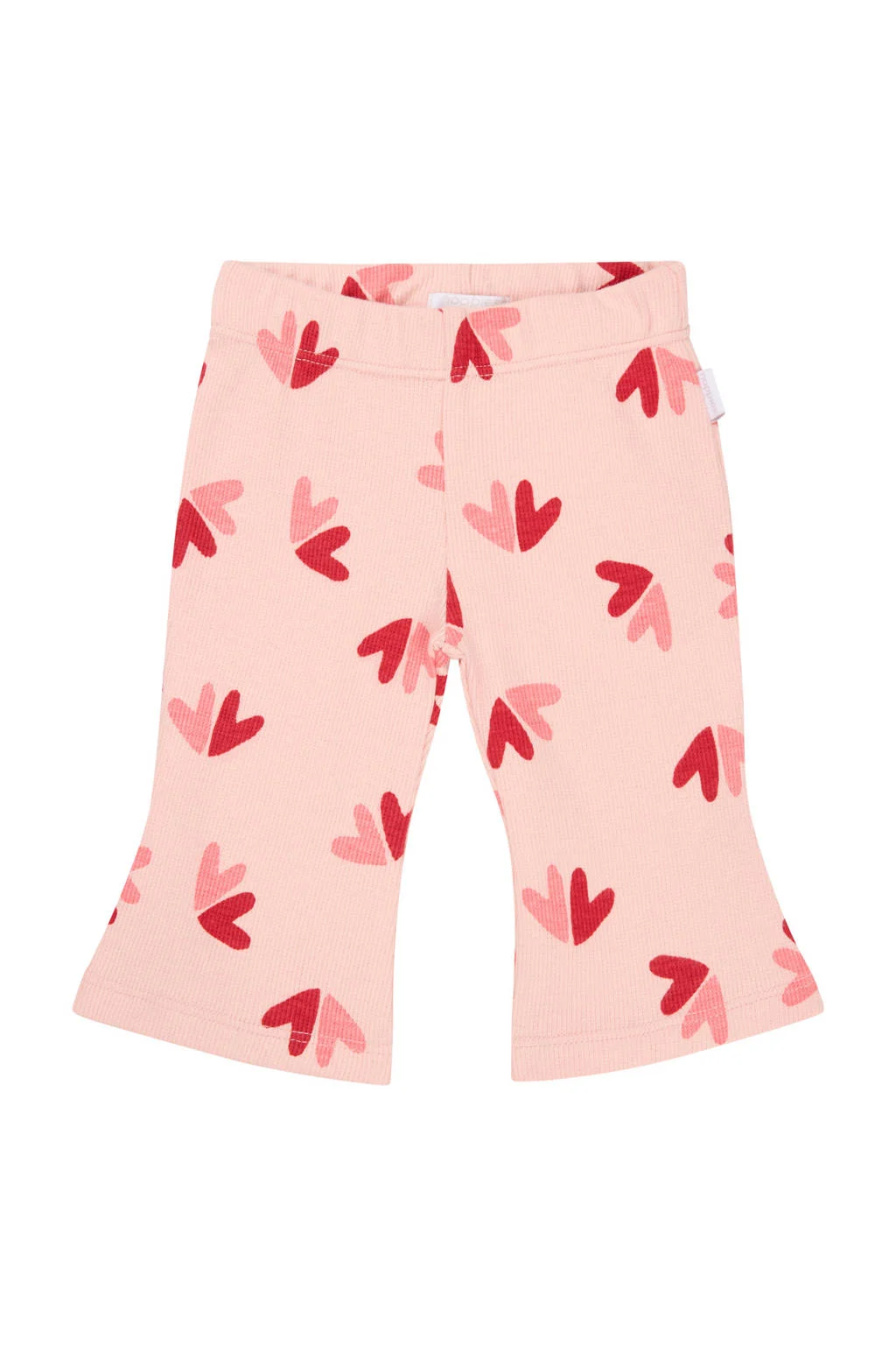 Noppies flared flared broek roze