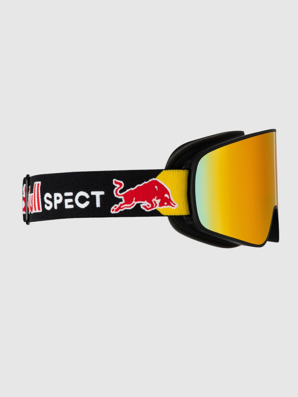 Red Bull SPECT Eyewear Rush Black Goggle orange with red