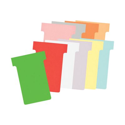 Nobo - Planning annuel à fiches T - 12 colonnes indice 2 - 80 x 66 cm - blanc