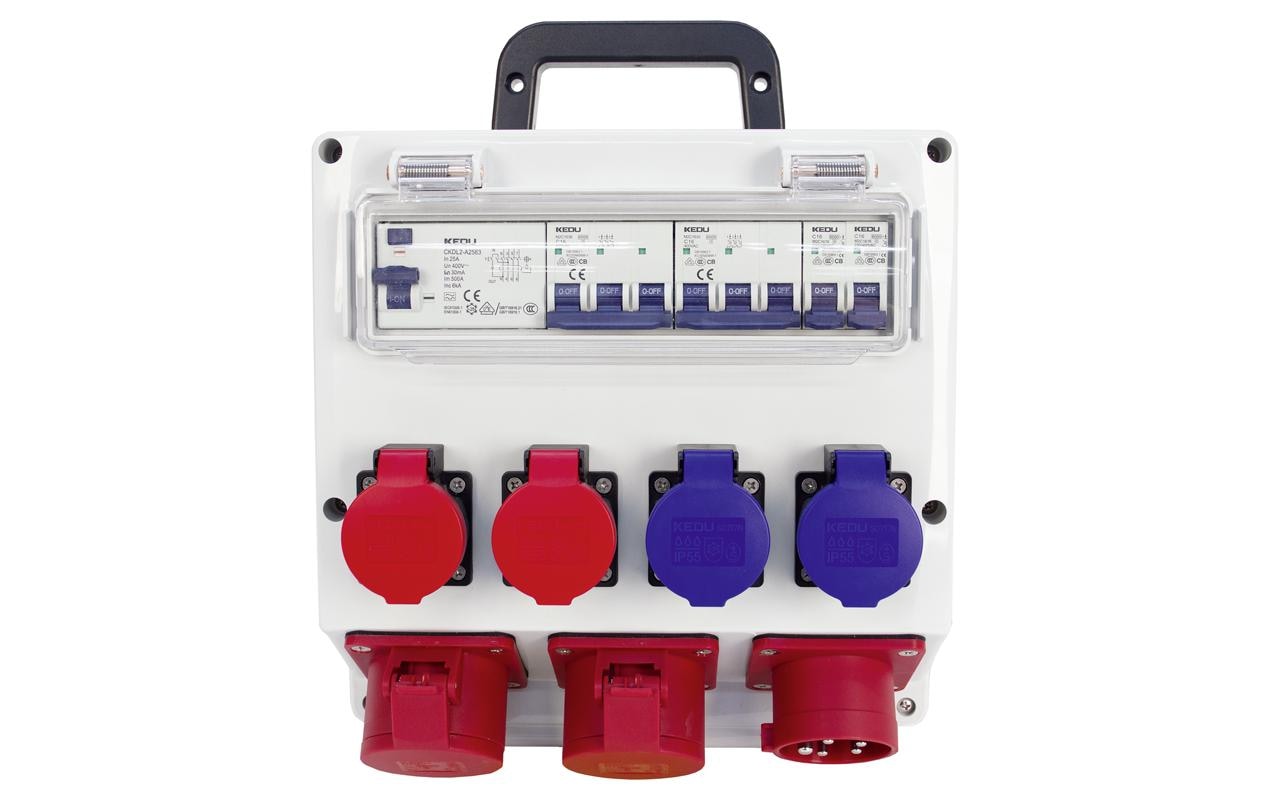 Stromverteiler »STEFFEN CEE16/5 16 A IP55 FI«