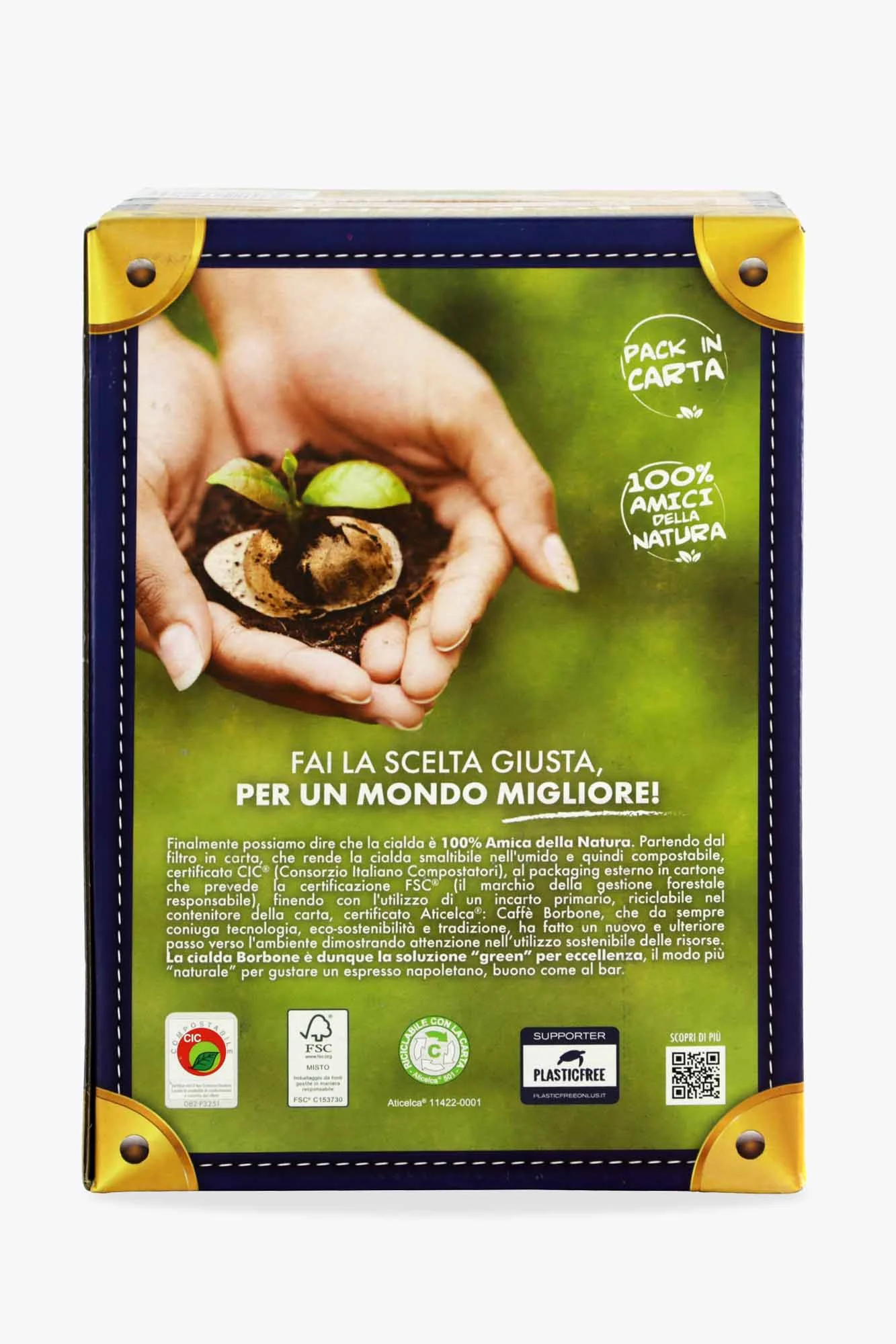 Caffè Borbone Miscela Deka 50 E.S.E. Pads