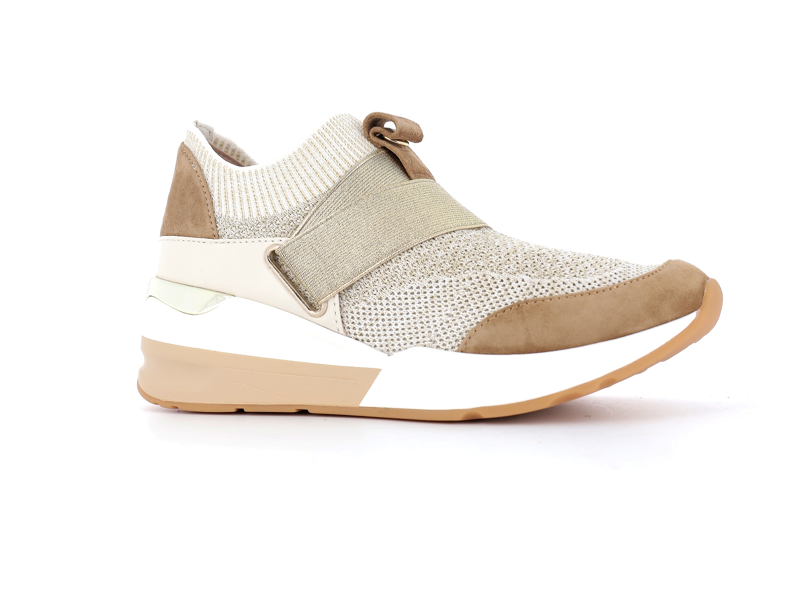 Fugitive-VICONT LPILA39 Matières combinées Beige Or