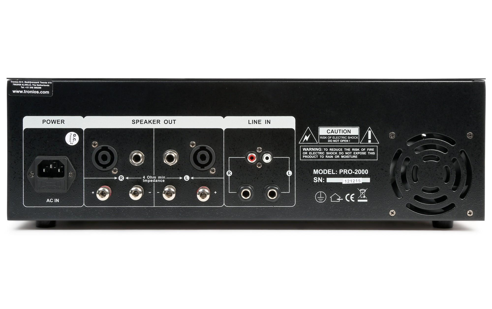 Endstufe SKY-2000B<br>2-Kanal Endstufe, 2x 1000 W