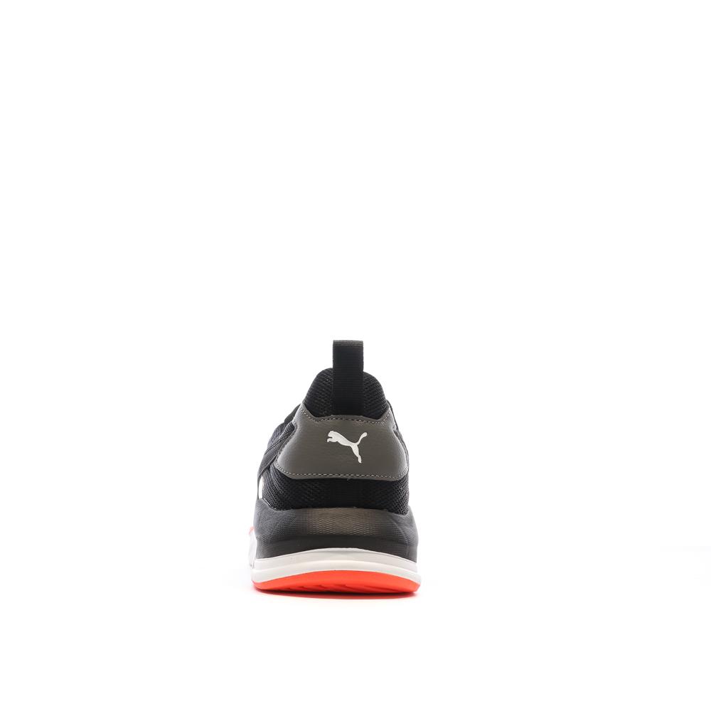 Puma Baskets Blanches/Noires/Orange Homme Puma X-Ray Lite
